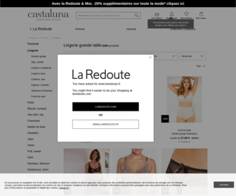 La redoute discount nuisette grande taille