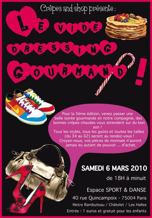 Vide dressing grande taille à Paris le 6 mars 2010 30