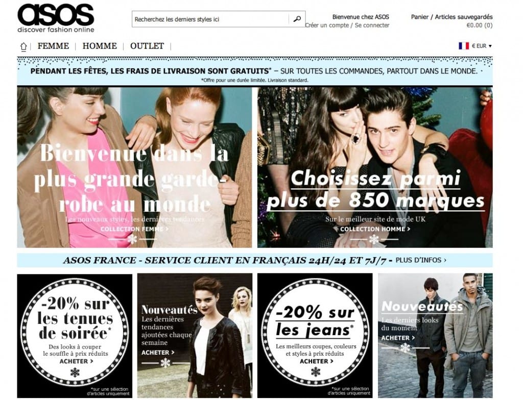 Asos : Livraison gratuite et promos 33