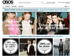 Asos : Livraison gratuite et promos 35