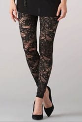 legging dentelle grande taille