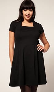 ASOS CURVE - Robe à jupe évasée