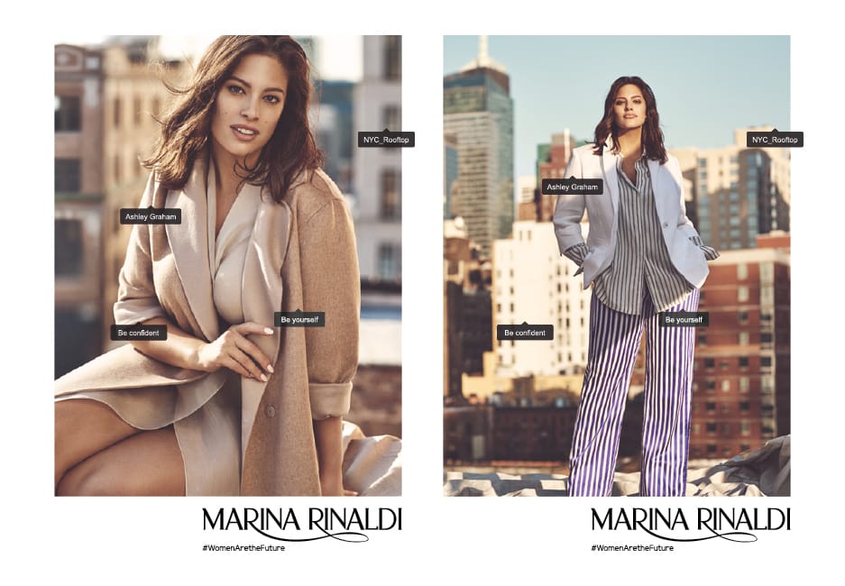 Ashley Graham pour Marina Rinaldi #womenarethefuture 35