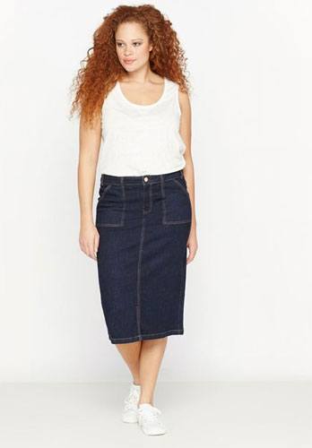 10 jupes en jean grande taille pour le printemps 2017 + Conseils morpho 49