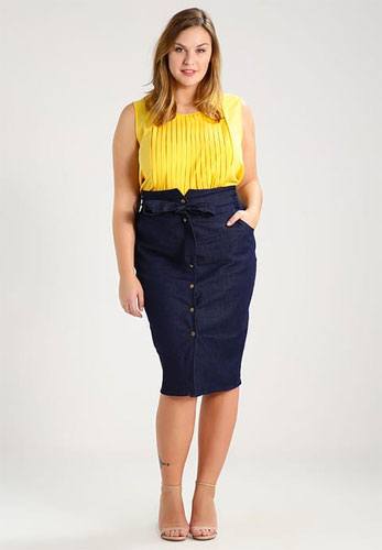 10 jupes en jean grande taille pour le printemps 2017 + Conseils morpho 50