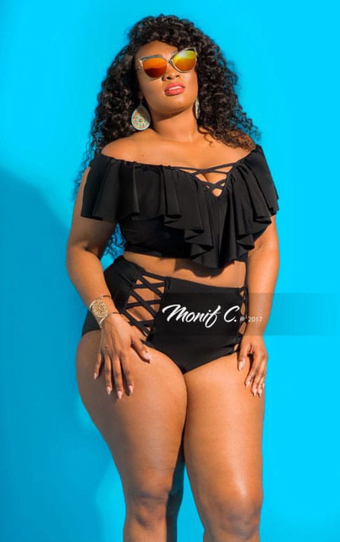 Maillot de bain grande taille : Monif C #caribbeangirlsruntings 42