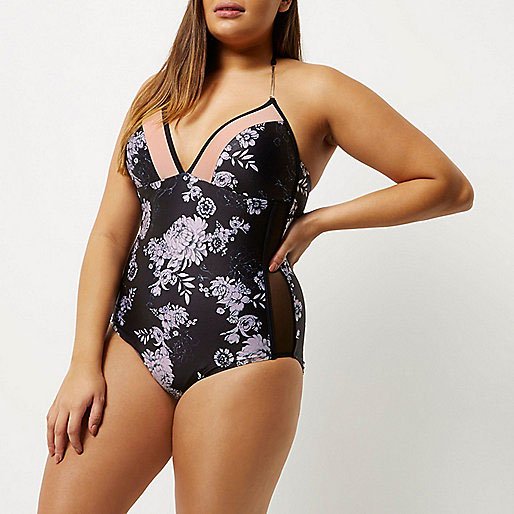 Maillots de bain grande taille : River Island Plus 51