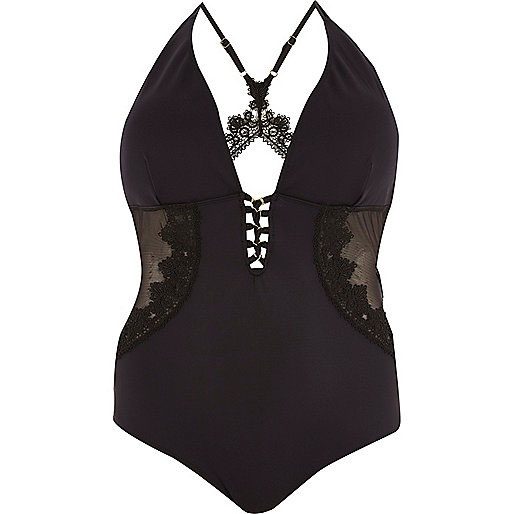 Maillots de bain grande taille : River Island Plus 58