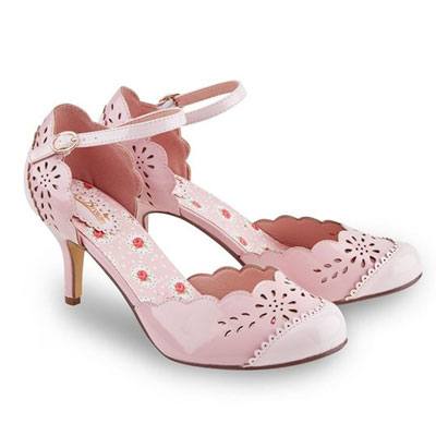 chaussures grande pointure rose