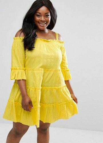 Robes grande taille jaune : La tendance qui illumine notre été 52