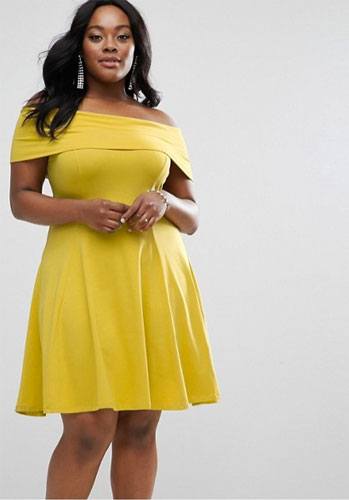 Robes grande taille jaune : La tendance qui illumine notre été 59