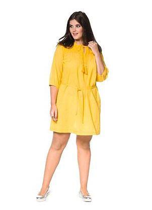 Robes grande taille jaune : La tendance qui illumine notre été 54