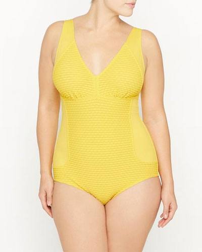 Jaune couleur de l'été : Mode grande taille chez Castaluna 55