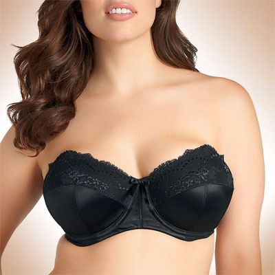 soutiens-gorge bandeau grande taille