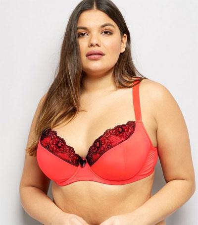 Soutien-gorge grande taille coloré