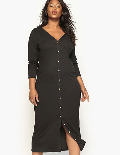 petites robes noires grande taille