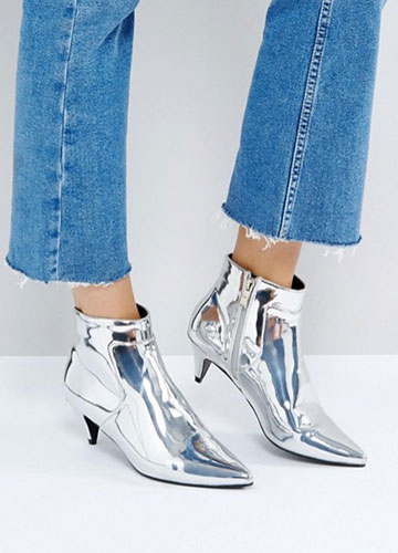 Bottines métalliques : Une tendance pour toutes même les grandes pointures 52