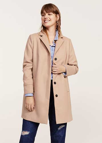 Manteau grande taille pas cher