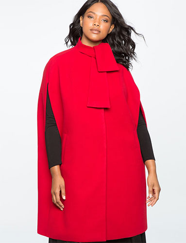 Manteaux grande taille en rouge : Une couleur pop pour un hiver de caractère 26