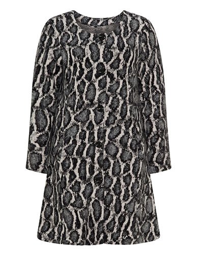 Manteaux grande taille leopard