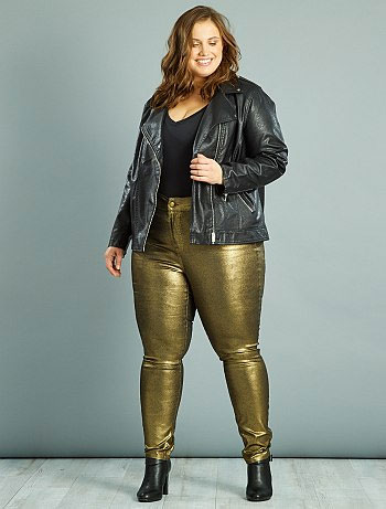 Mode grande taille : Pantalons grande taille esprit festif 50