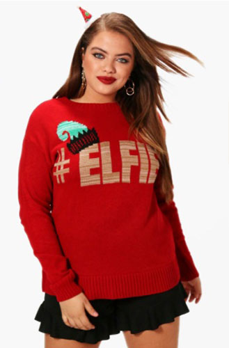 Mode grande taille : Pulls esprit de noël 51