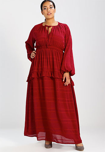 Vêtements grande taille rouge