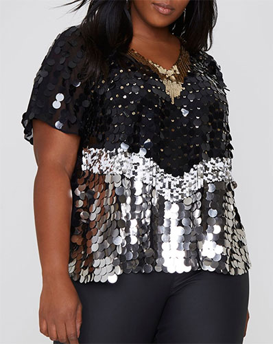 sequins grande taille