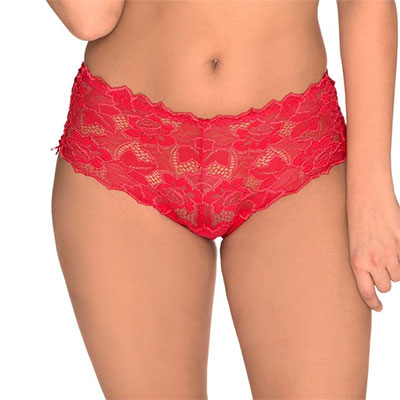 Lingerie sexy grande taille en rouge