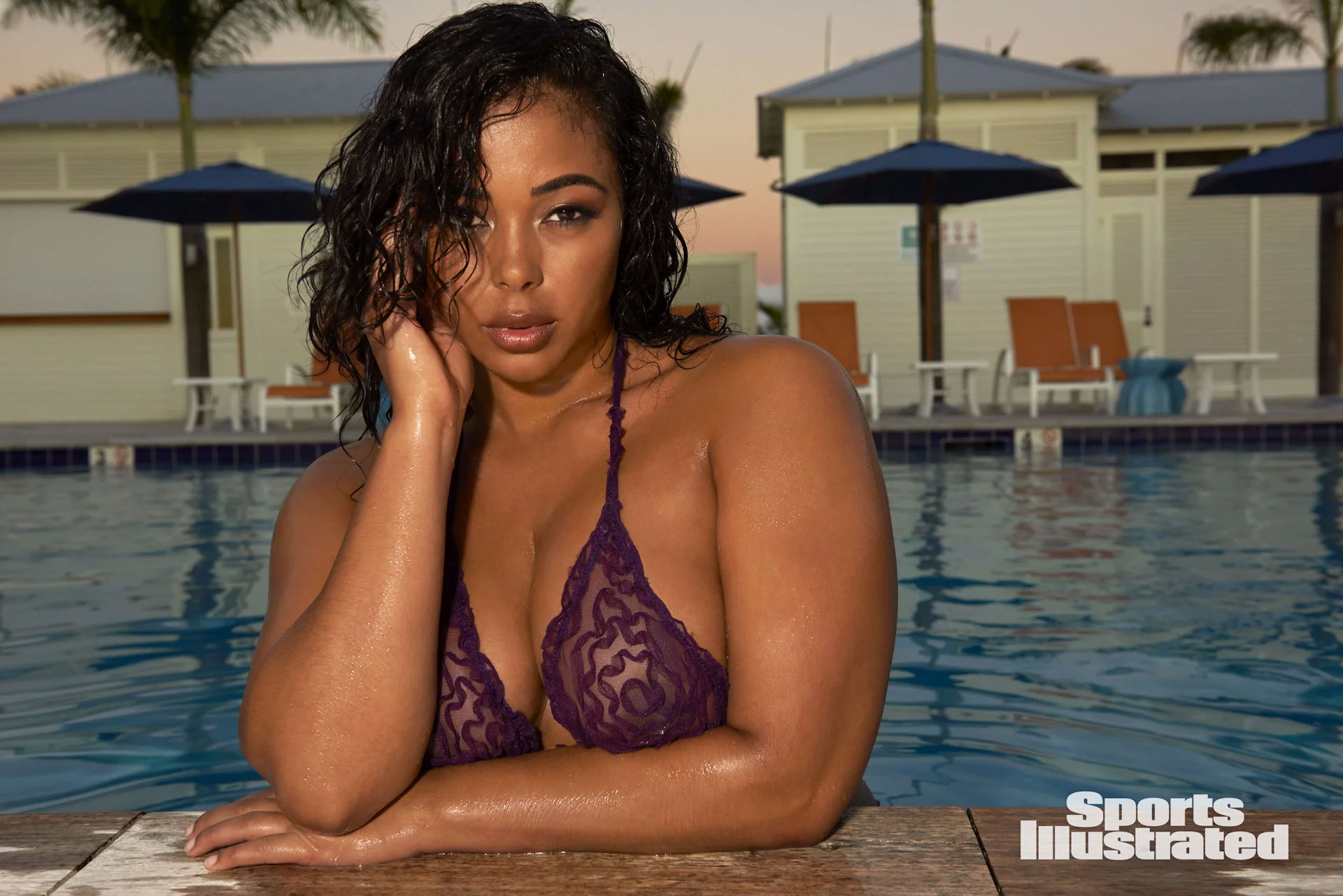 Tabria Majors suit les pas de Ashley Graham dans Sport Illustrated 46