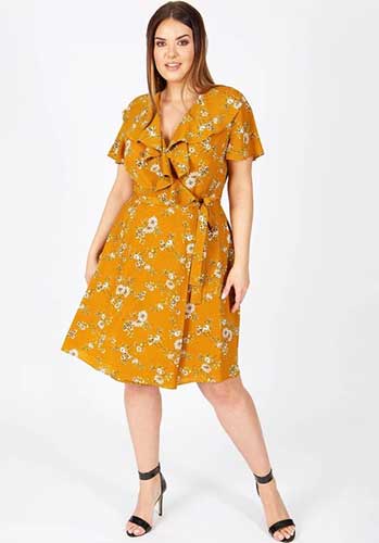 10 robes grande taille floral pour célébrer le printemps 52