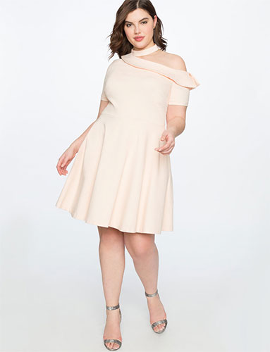 Rose pastel en grande taille