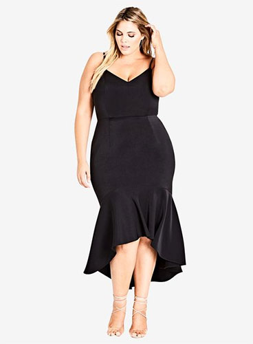 Robe de cérémonie grande taille