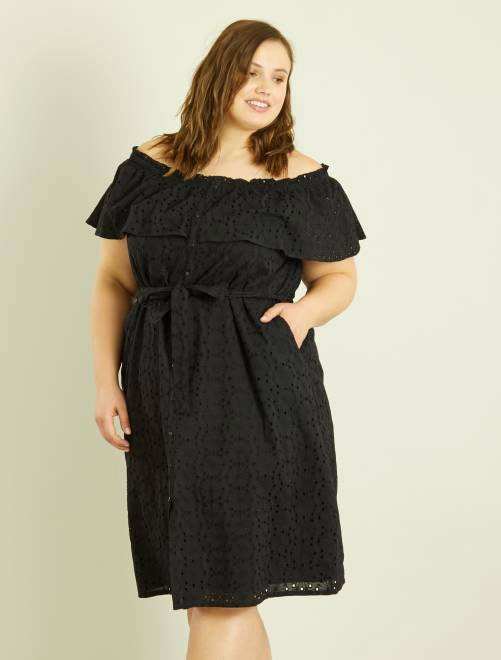 10 petites robes noires grande taille parfaites pour les beaux jours 52