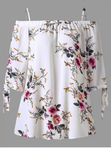 C'est le temps des fleurs ... Mode grande taille, kimonos et tops floraux 52