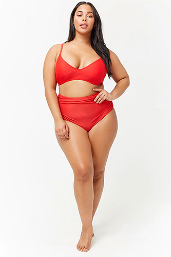 Alerte aux Maillots de bain grande taille rouges 57