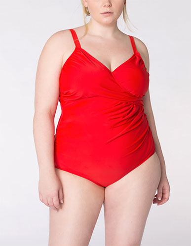 Alerte aux Maillots de bain grande taille rouges 50