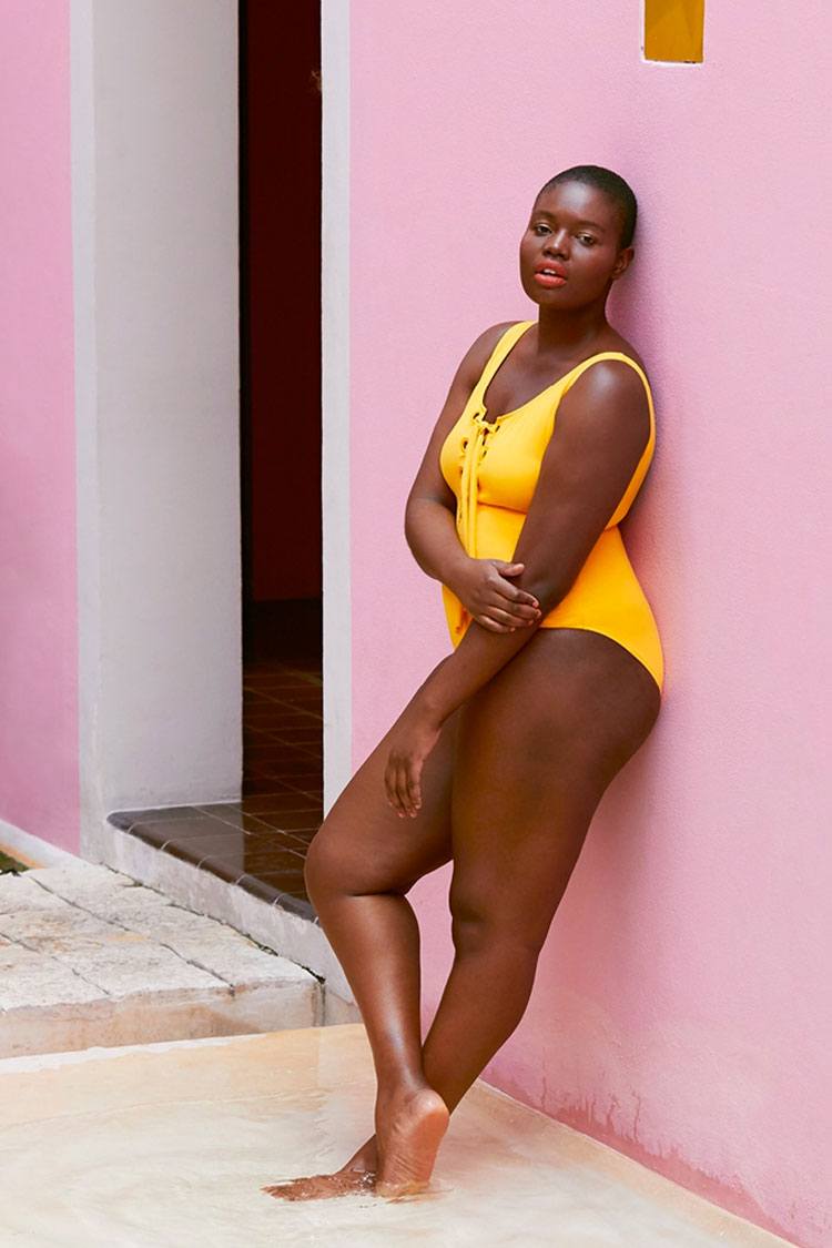 Maillots de bain grande taille colorés pour l'été 2018 56