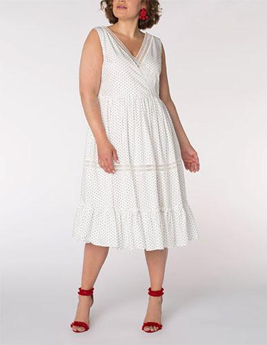 robes grande taille en coton