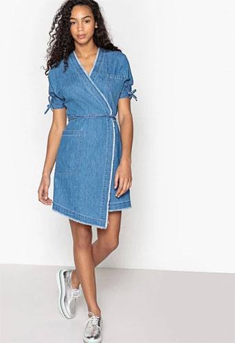  robe denim grande taille