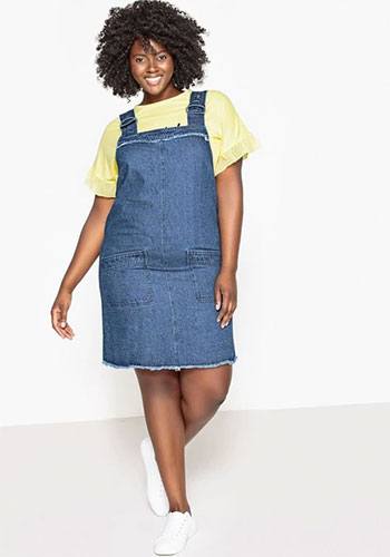  robe denim grande taille