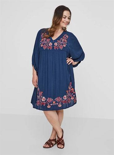  robe denim grande taille