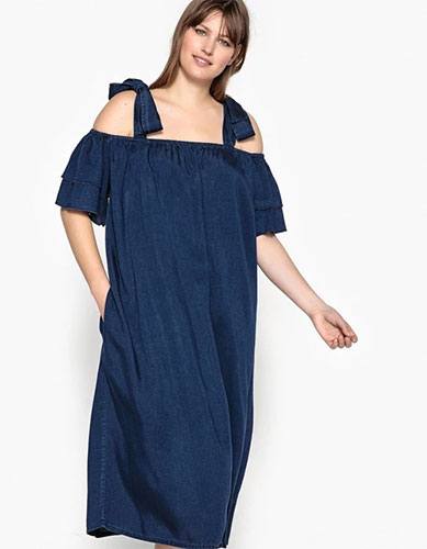  robe denim grande taille