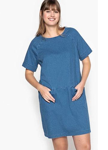  robe denim grande taille