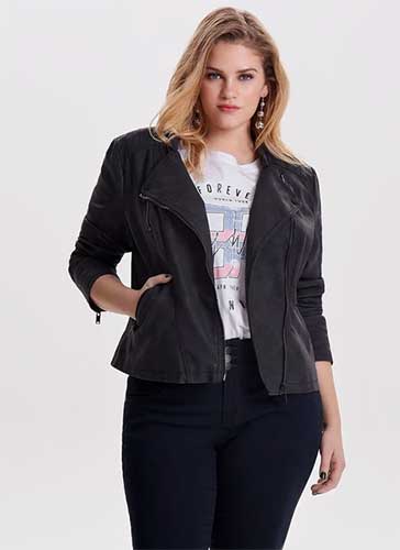 Vestes biker en grande taille : Intemporel perfecto 50