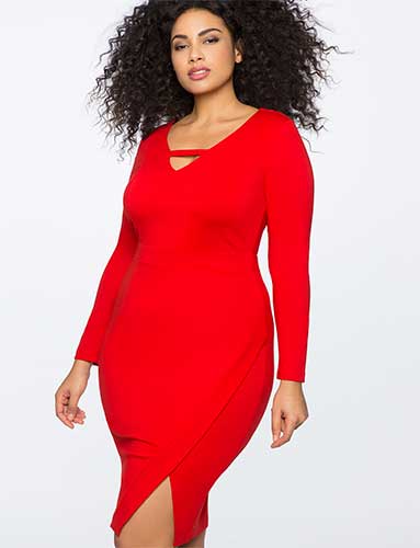 10 robes grande taille rouges pour celles qui n'ont pas peur des couleurs 55