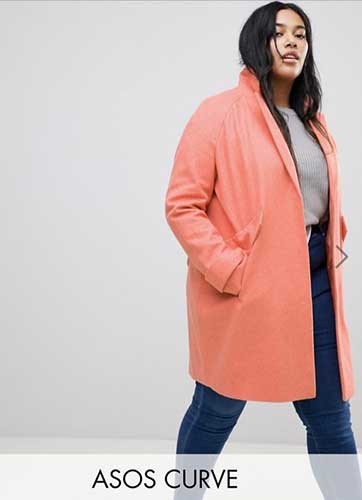 Jusqu'à -60% face au froid chez Asos : Vestes, doudounes, parkas, manteaux grande taille 54