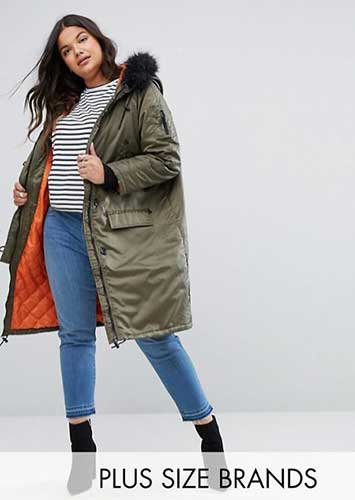 Jusqu'à -60% face au froid chez Asos : Vestes, doudounes, parkas, manteaux grande taille 55