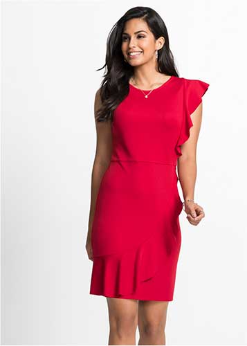 Petites robes rouge grande taille à moins de 50€ 48