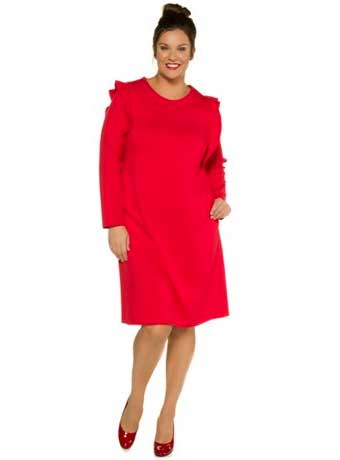 Petites robes rouge grande taille à moins de 50€ 53